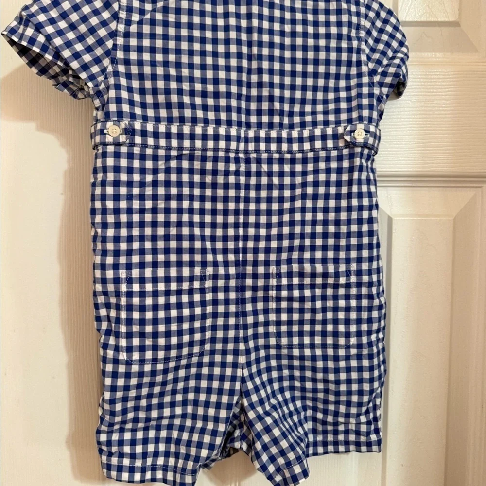 Ralph Lauren Gingham Romper